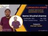 Embedded thumbnail for khushalumeshkumarsharma@gmail.com